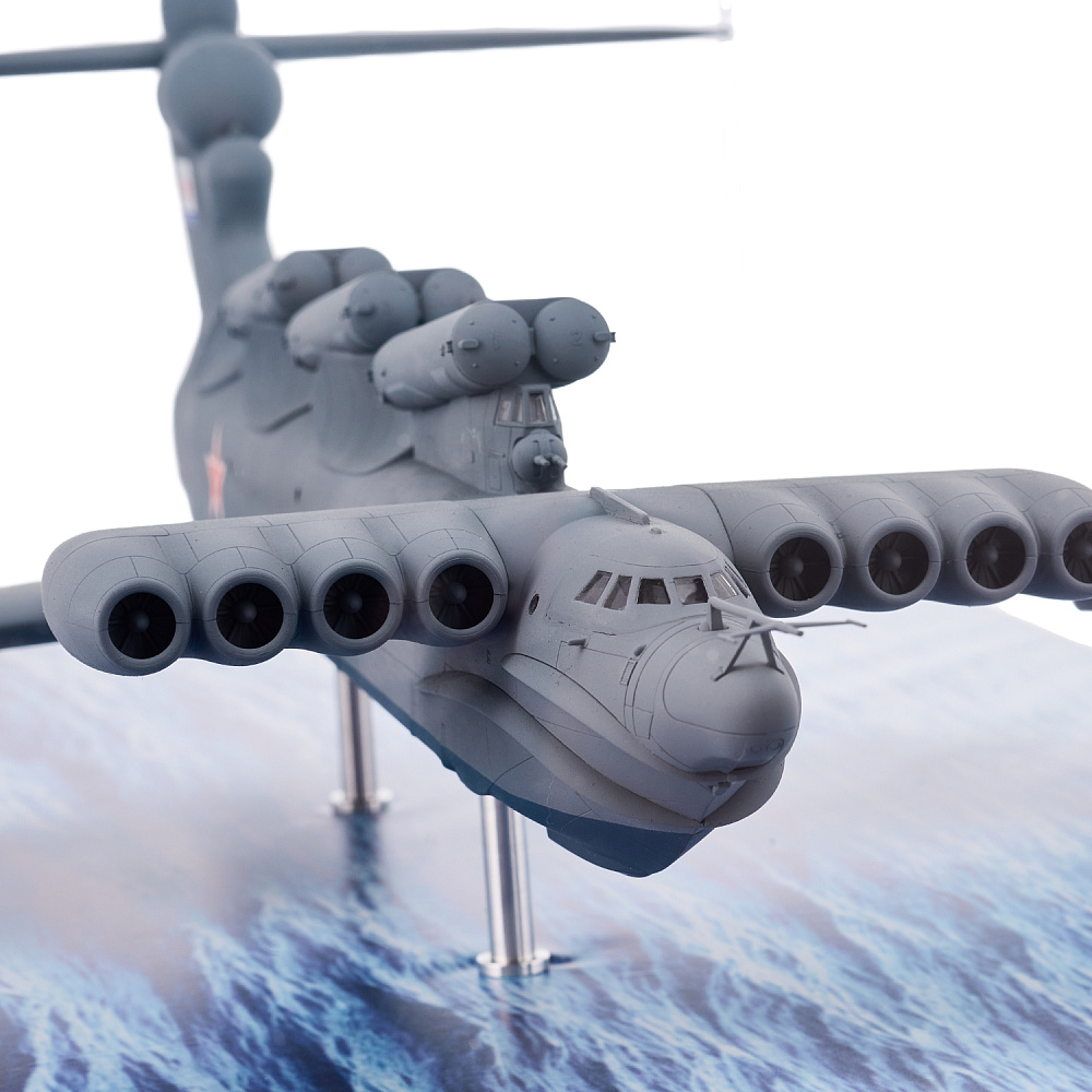 Макет техники «Экраноплан-ракетоносец Лунь». Масштаб: 1:144 - интернет магазин Русь Велика я фото 3