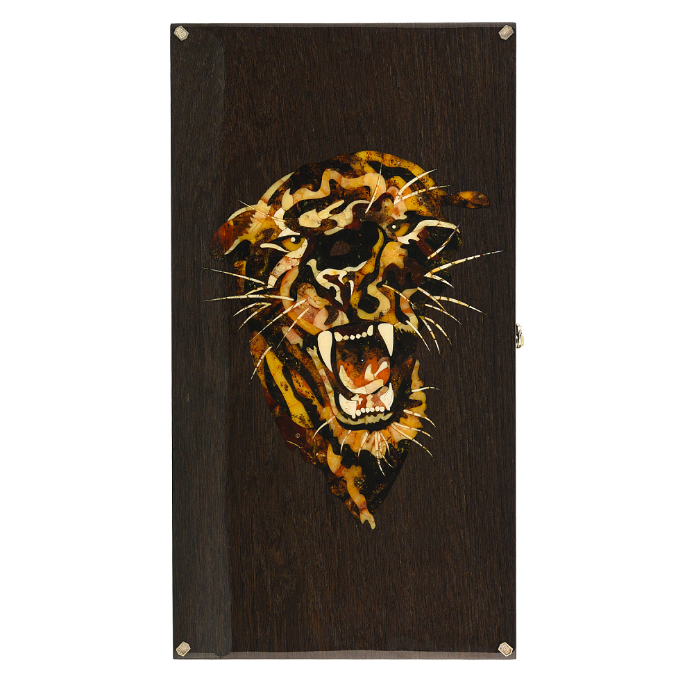 Нарды янтарные «Пантера» 60х32,5 см - интернет магазин Русь Велика я фото 2