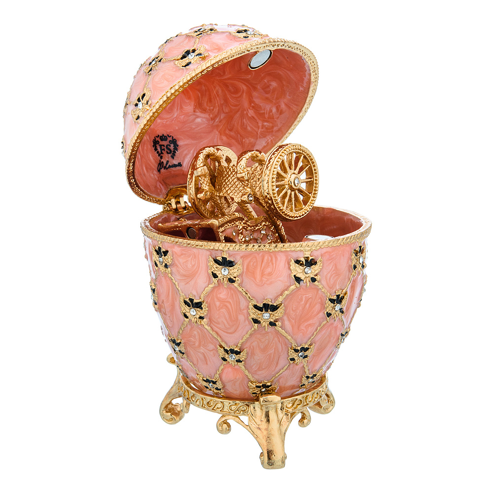 Пасхальное яйцо «Коронационное». Традиции Фаберже - интернет магазин Русь Велика я фото 1