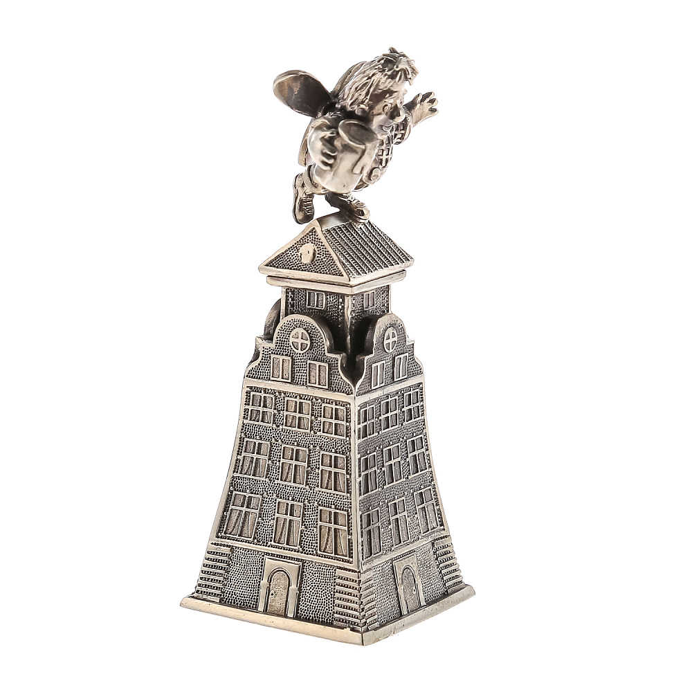 Бронзовый колокольчик «Карлсон» - интернет магазин Русь Велика я фото 3