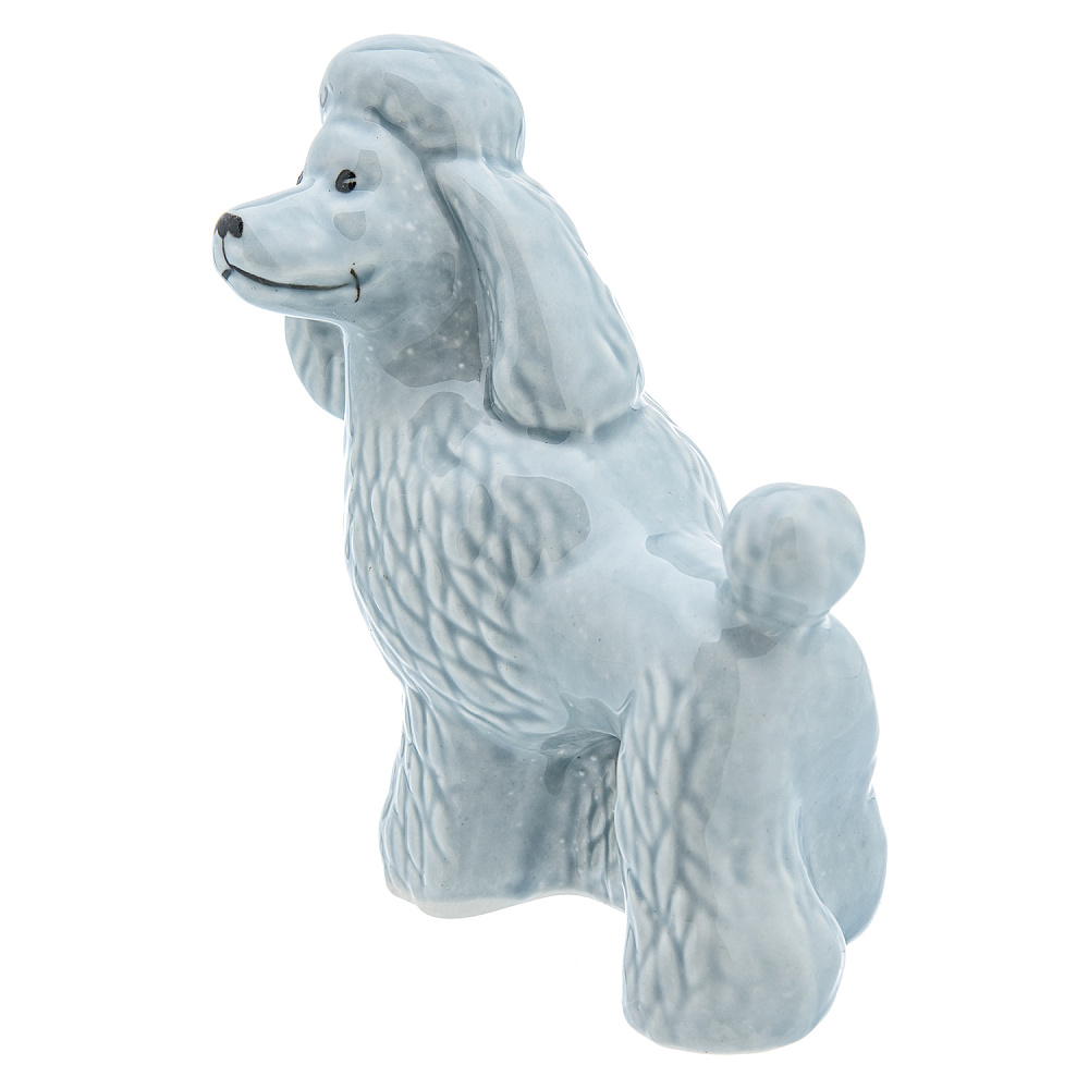 Фарфоровая статуэтка «Собака Пудель» - интернет магазин Русь Велика я фото 2