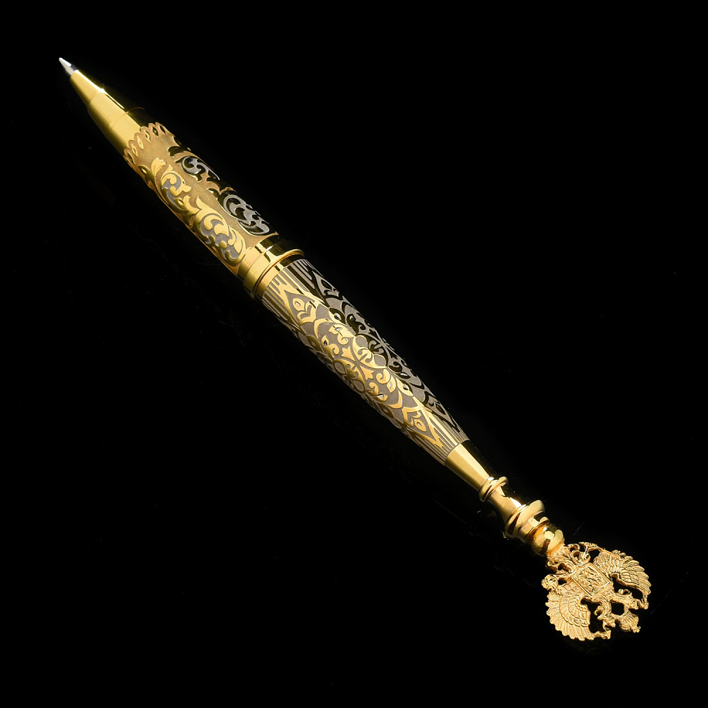 Подарочная шариковая ручка «Герб РФ». Златоуст - интернет магазин Русь Велика я фото 2