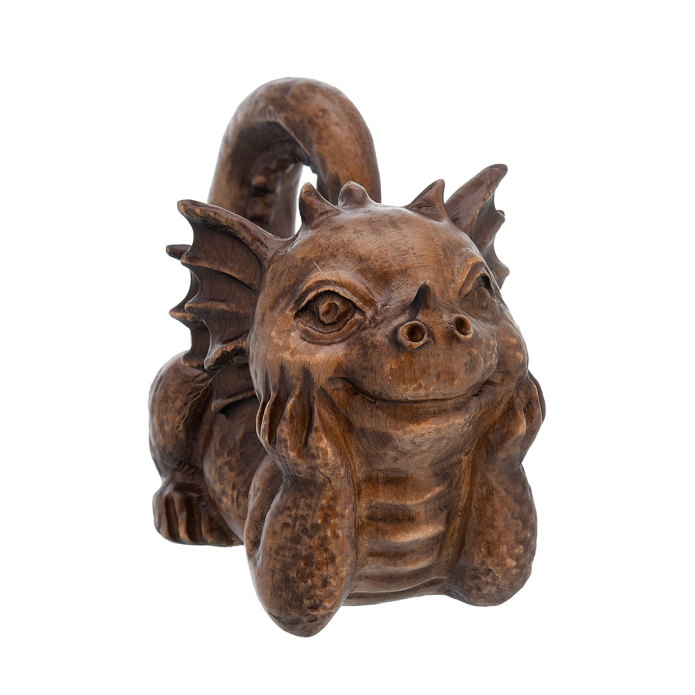 Статуэтка из дерева «Дракон» - интернет магазин Русь Велика я фото 1