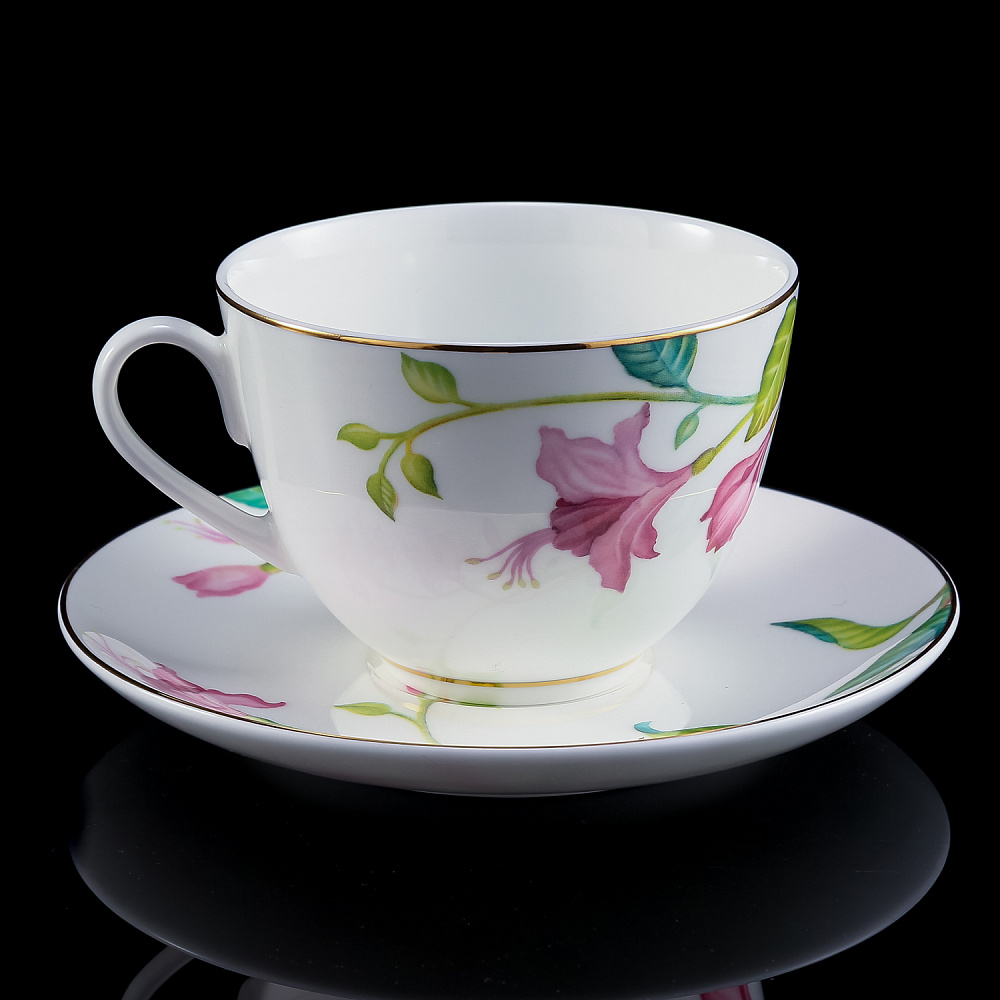 Чайная пара 250 мл «Сад мечты». Форма «Весенняя-2». ИФЗ - интернет магазин Русь Велика я фото 3