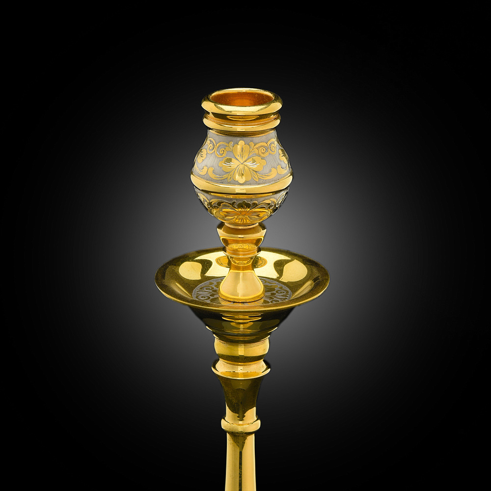 Подсвечник «Орнамент». Златоуст - интернет магазин Русь Велика я фото 1