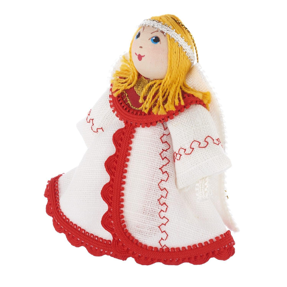 Кукла подвесная «Ангел с колокольчиком» - интернет магазин Русь Велика я фото 1