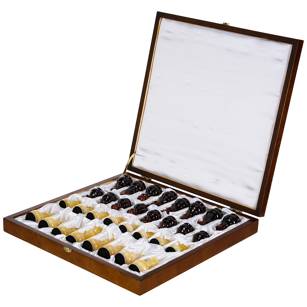 Шахматы с янтарными фигурами «Статус» 37х37 см - интернет магазин Русь Велика я фото 8