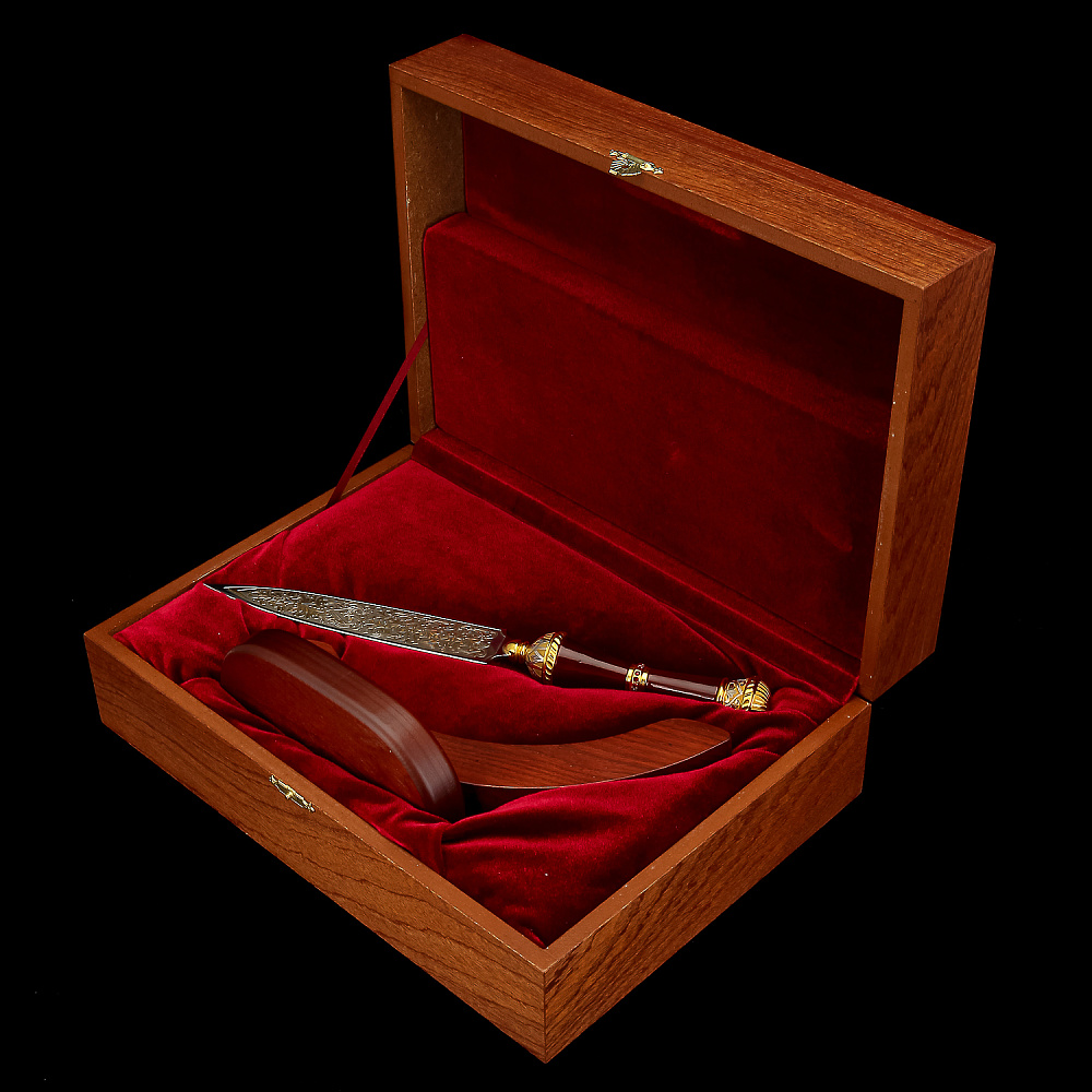 Нож для бумаг на подставке «Кабинетный». Златоуст - интернет магазин Русь Велика я фото 8