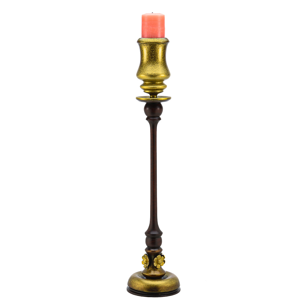 Подсвечник из натурального дерева - интернет магазин Русь Велика я 