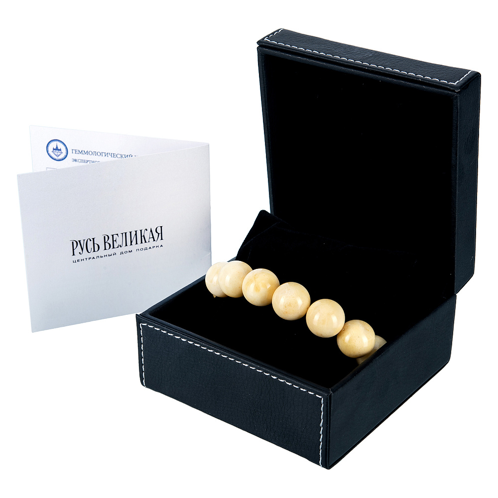 Браслет из натурального янтаря «Леона» - интернет магазин Русь Велика я фото 7