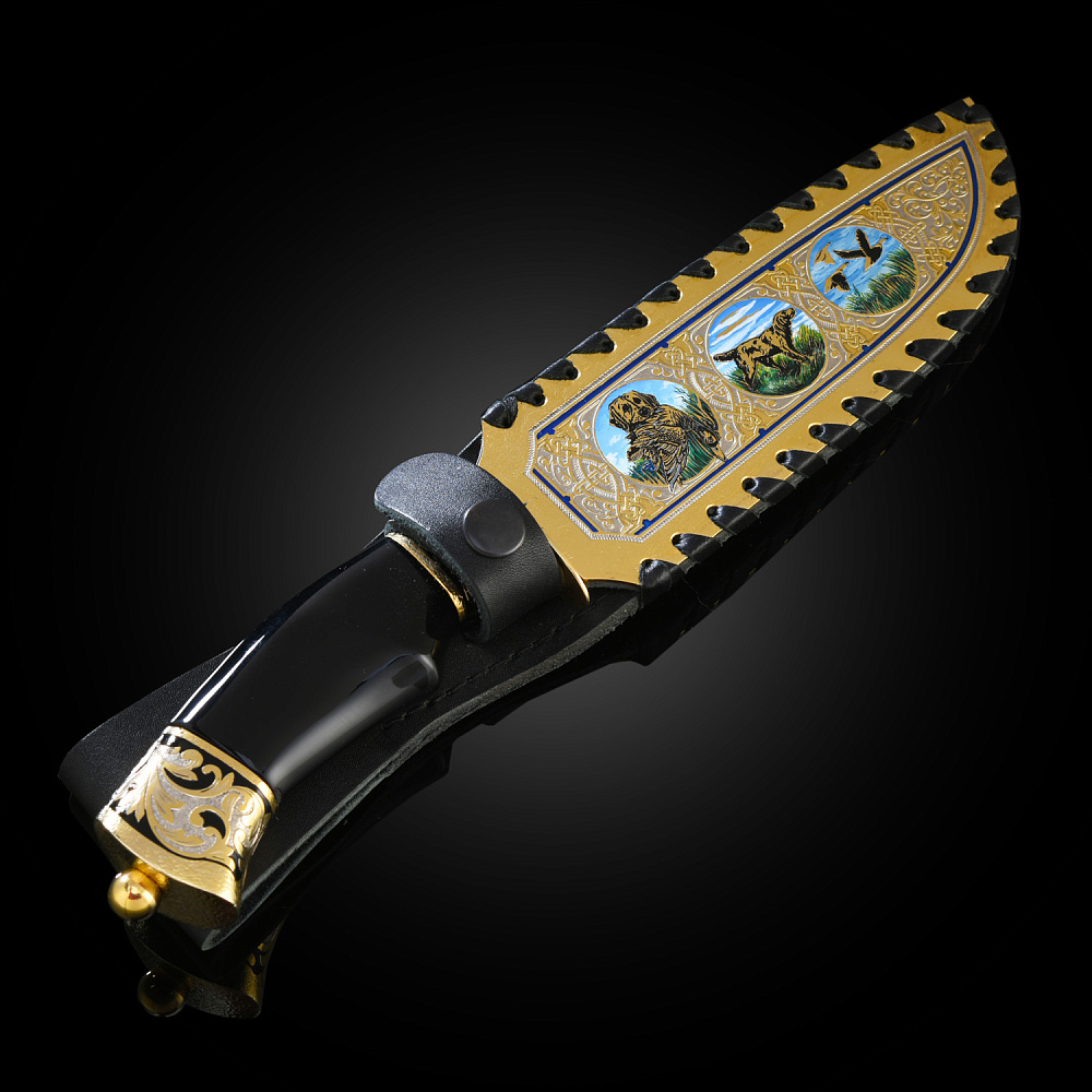 Нож сувенирный «Охота». Златоуст - интернет магазин Русь Велика я фото 2