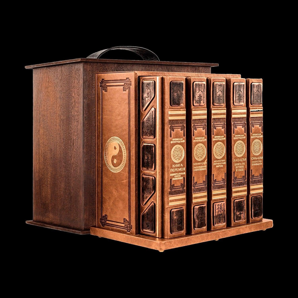 Подарочное издание «Искусство управления миром» в 5-ти томах в подарочном коробе - интернет магазин Русь Велика я 