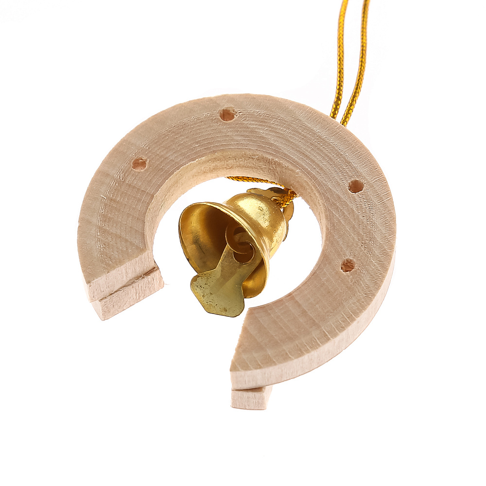 Сувенирная подкова с колокольчиком - интернет магазин Русь Велика я фото 1