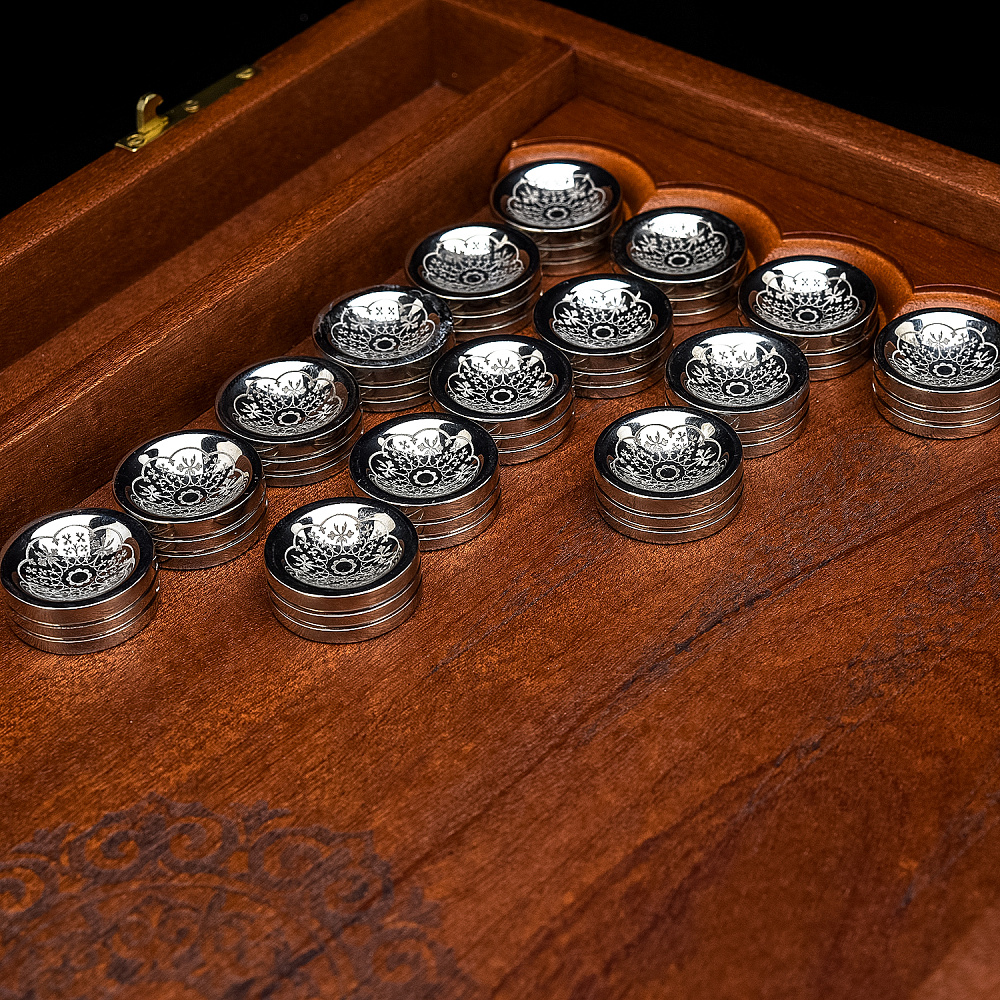 Нарды «Мир я сравнил бы...». Златоуст - интернет магазин Русь Велика я фото 5