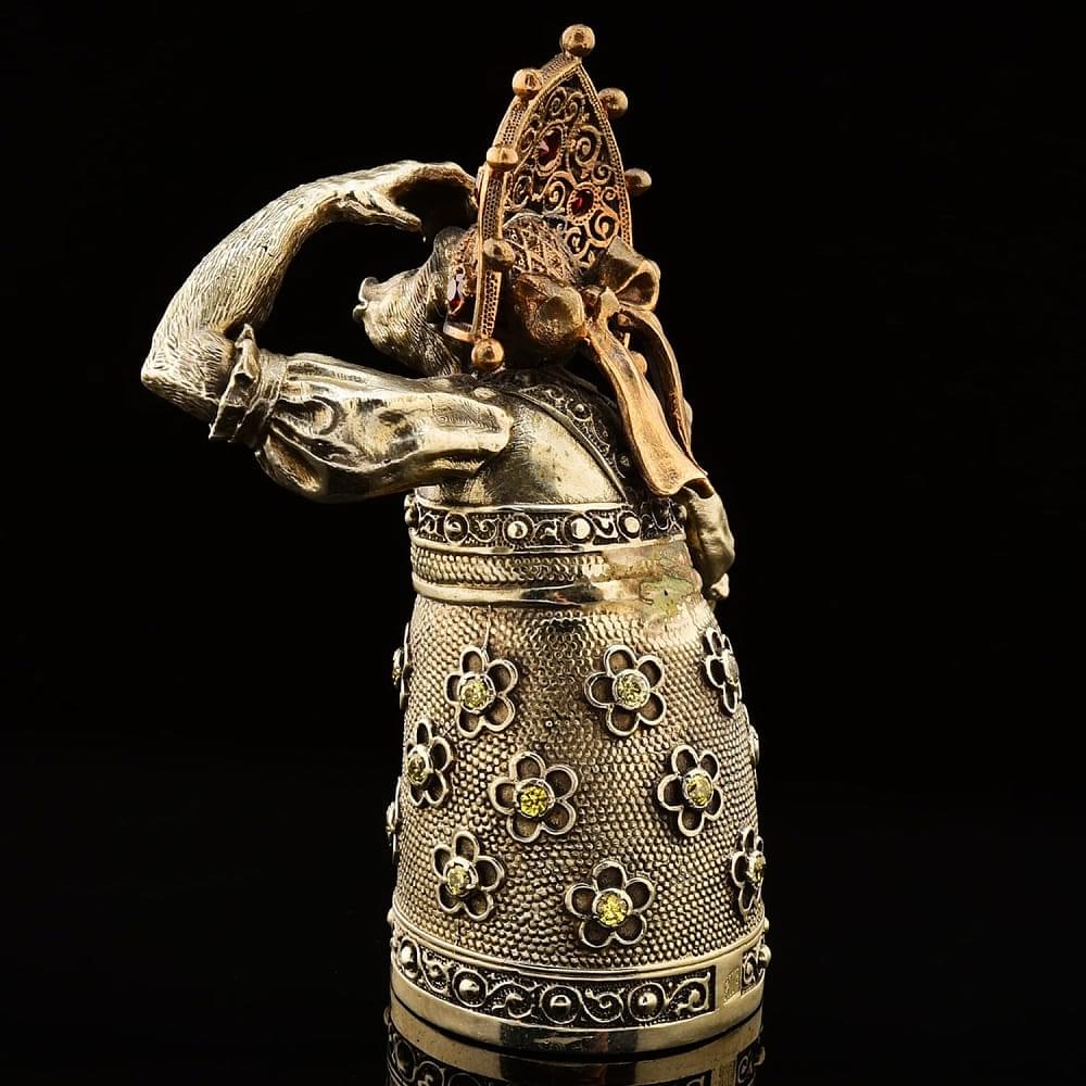 Бронзовый колокольчик «Царевна Чичи» - интернет магазин Русь Велика я фото 3