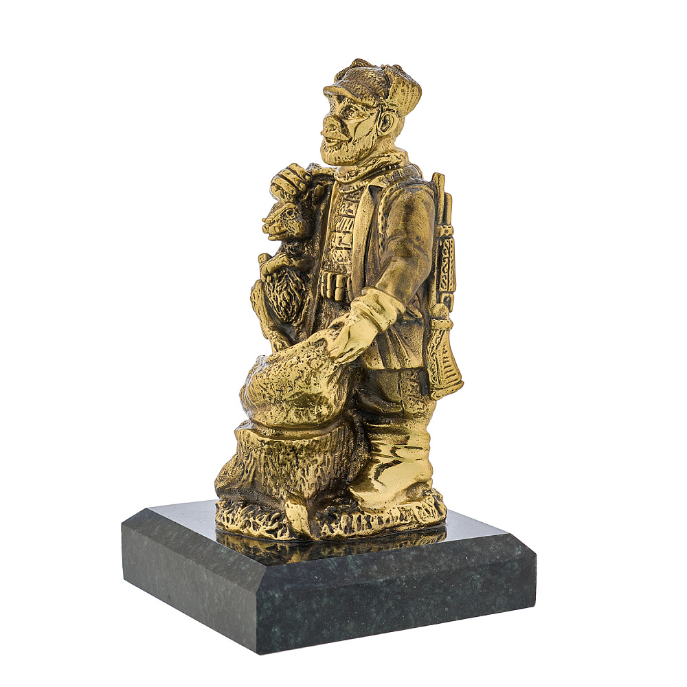 Бронзовая статуэтка «Охотник» - интернет магазин Русь Велика я фото 3