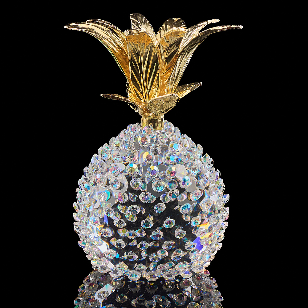 Скульптура из хрусталя «Ананас средний» Asfour Crystal - интернет магазин Русь Велика я 
