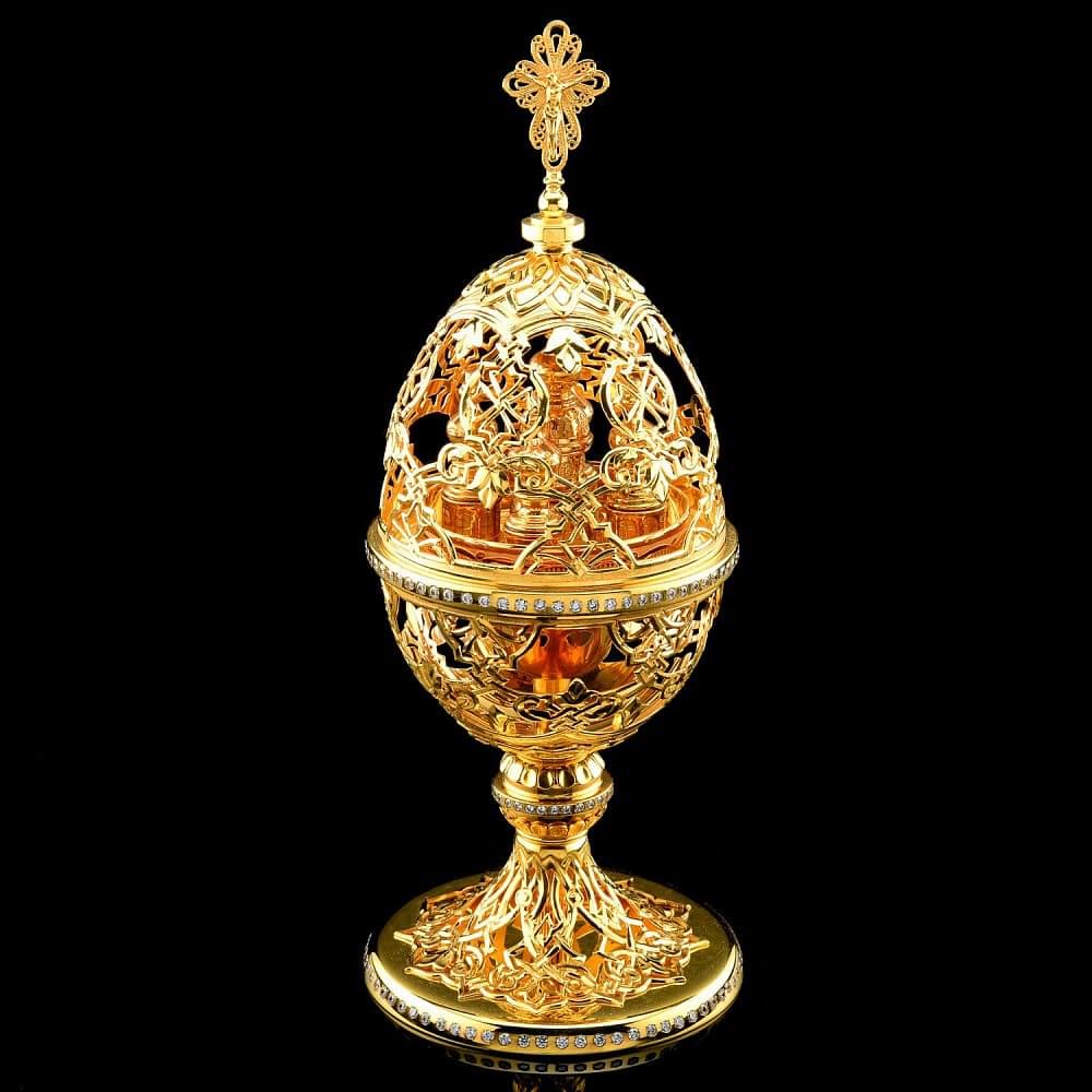 Пасхальное яйцо «Златоуст» - интернет магазин Русь Велика я 