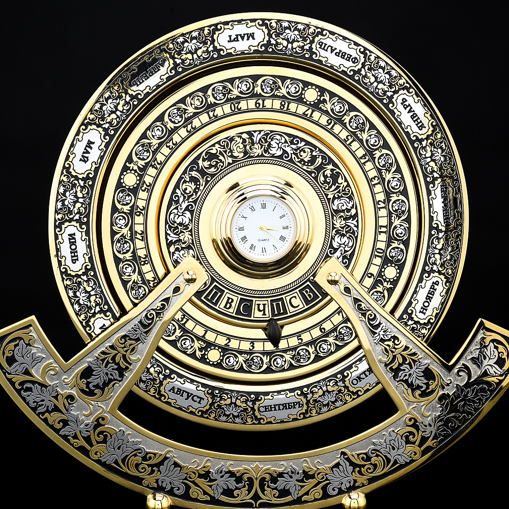 Часы настольные «Вечность». Златоуст - интернет магазин Русь Велика я фото 1