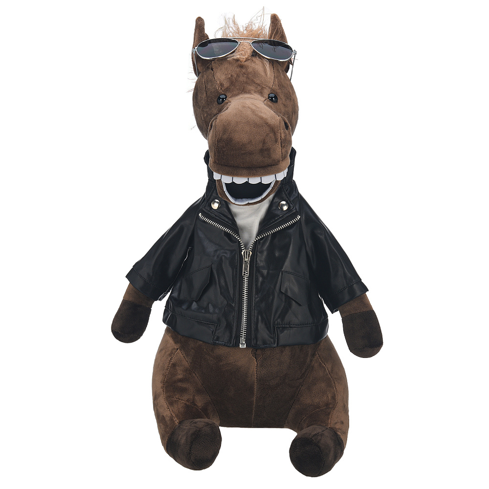 Лошадь Символ 2026 года. Мягкая игрушка «Конь Димон»