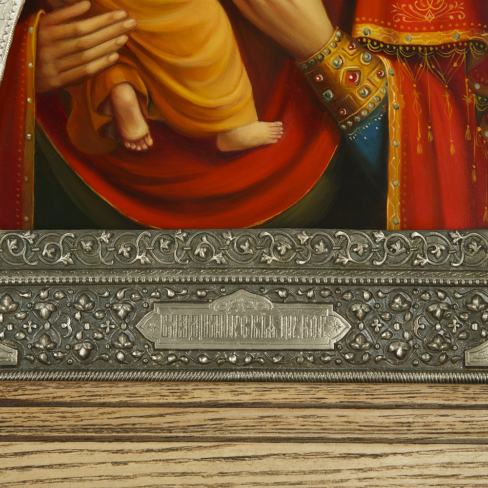 Икона в киоте «Владимирская Божья Матерь» 36х42 см - интернет магазин Русь Велика я фото 5