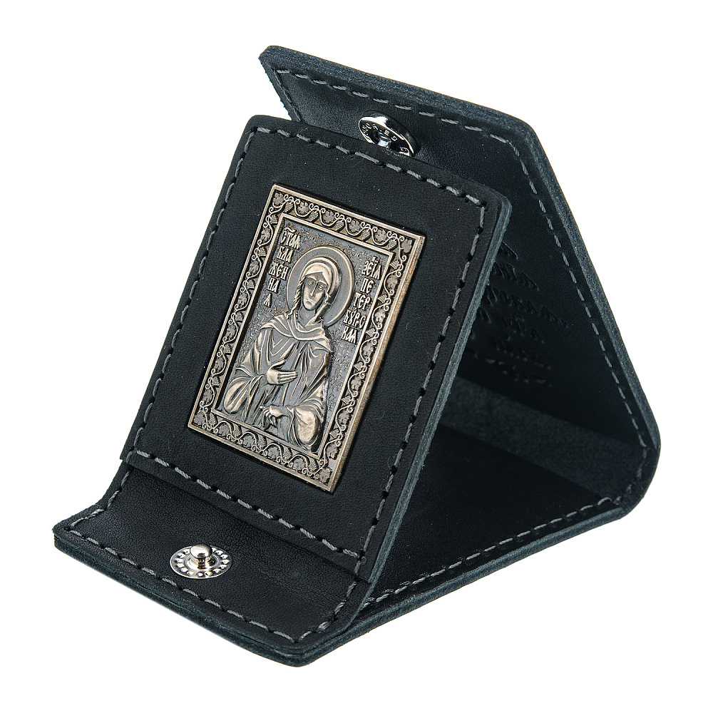 Икона дорожная «Ксения Петербургская» 8,5х5,5 см - интернет магазин Русь Велика я 