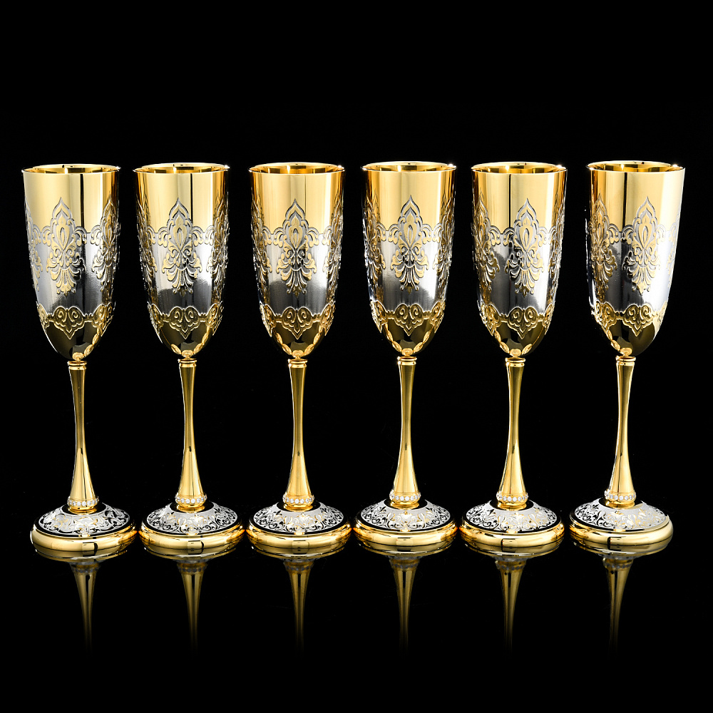 Питейный набор на 6 персон «Царский». Златоуст - интернет магазин Русь Велика я фото 4