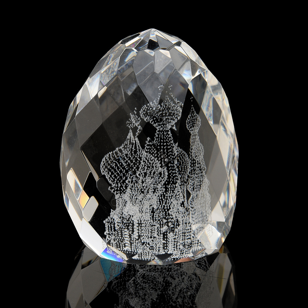 Лазерная графика. Яйцо «Храм Василия Блаженного» - интернет магазин Русь Велика я фото 1