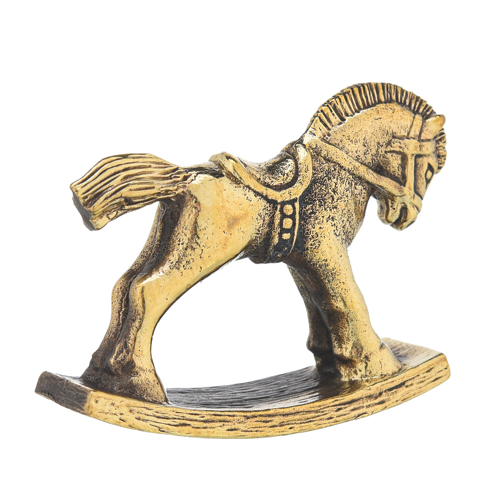 Лошадь Символ 2026 года. Статуэтка «Конь-качалка» - интернет магазин Русь Велика я фото 2