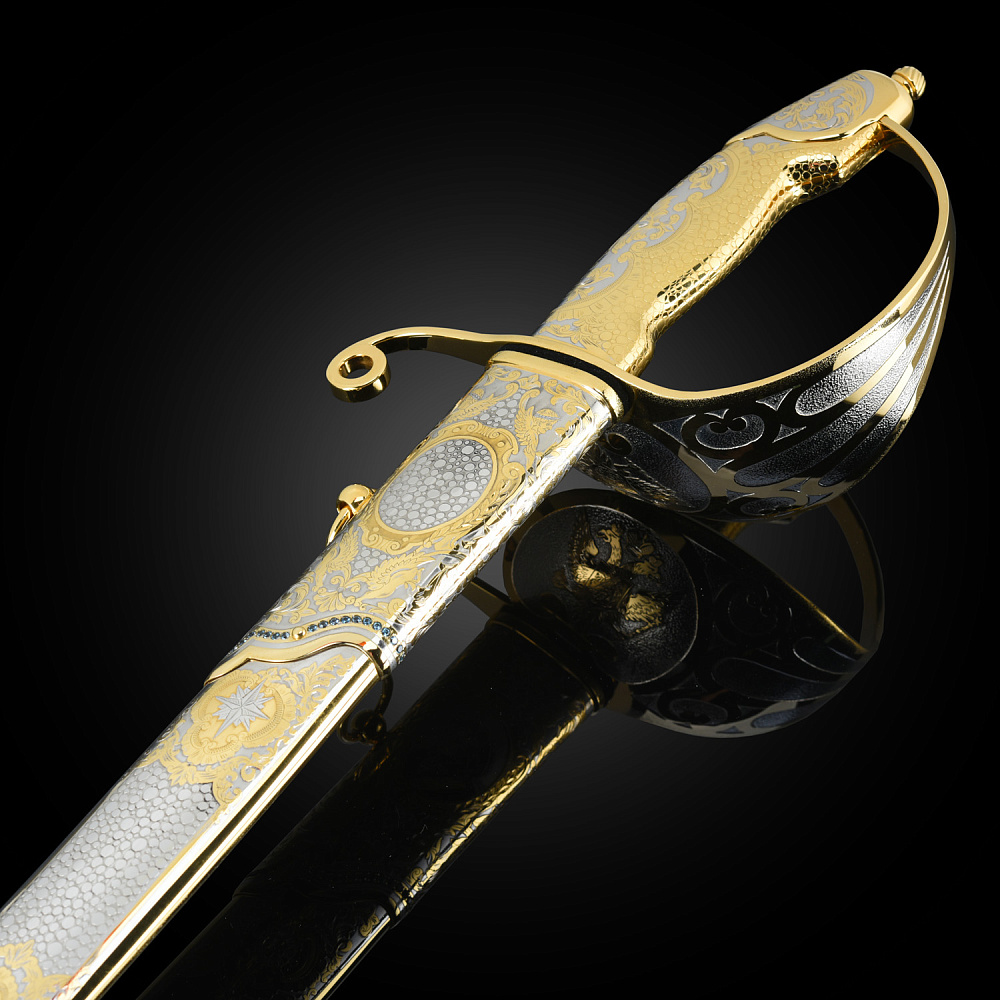 Палаш сувенирный «Адмирал». Златоуст - интернет магазин Русь Велика я фото 8