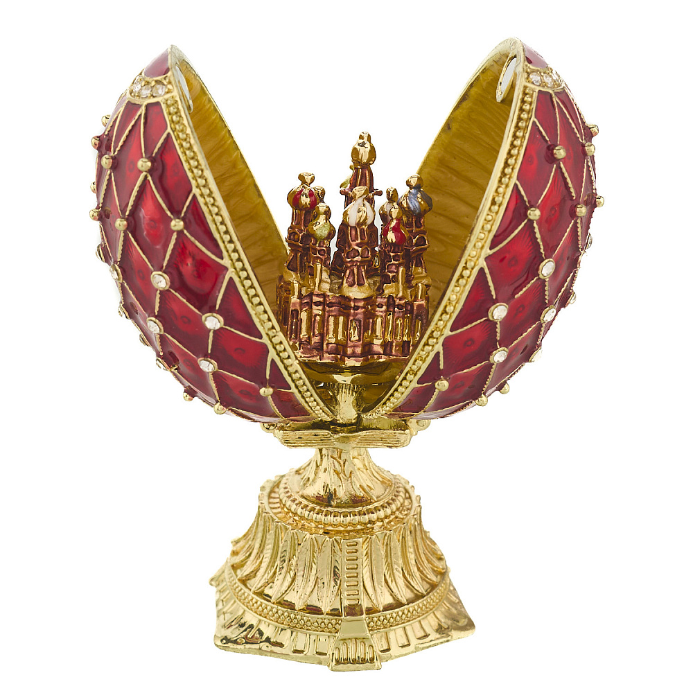 Пасхальное яйцо-шкатулка. Традиции Фаберже - интернет магазин Русь Велика я фото 1