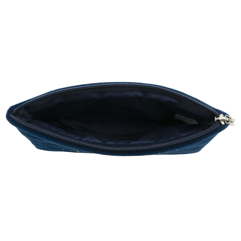 Косметичка «Нежность». Темно-синяя с вышивкой - интернет магазин Русь Велика я фото 3