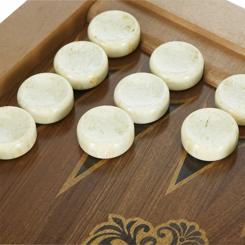 Нарды с янтарными фишками «Золотой питон» 60х30 см - интернет магазин Русь Велика я фото 7