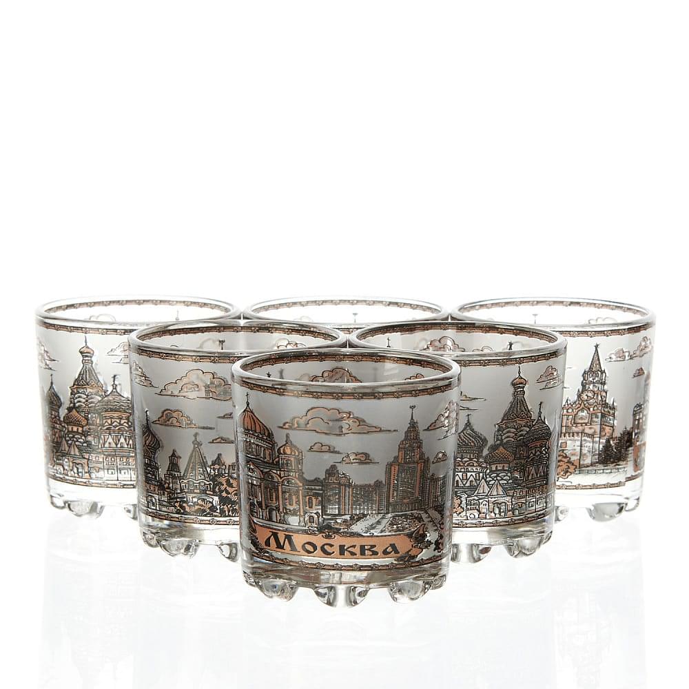 Набор стопок для водки «Россия» - интернет магазин Русь Велика я 