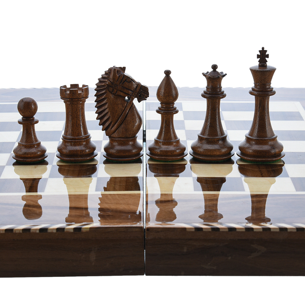 Нарды-шашки-шахматы деревянные маркетри «Звезда востока» 49х25 см - интернет магазин Русь Велика я фото 13