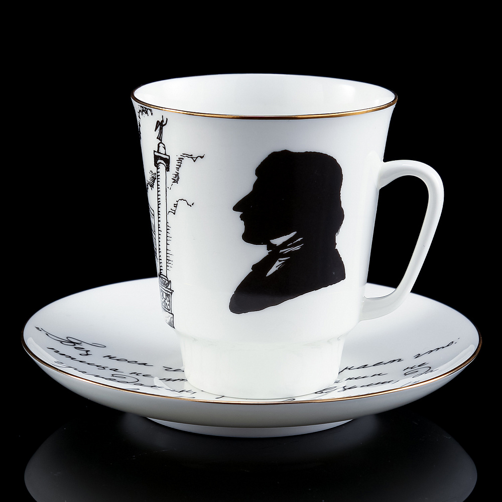 Кофейная пара 165 мл «Гоголь». Форма «Майская». ИФЗ - интернет магазин Русь Велика я фото 3