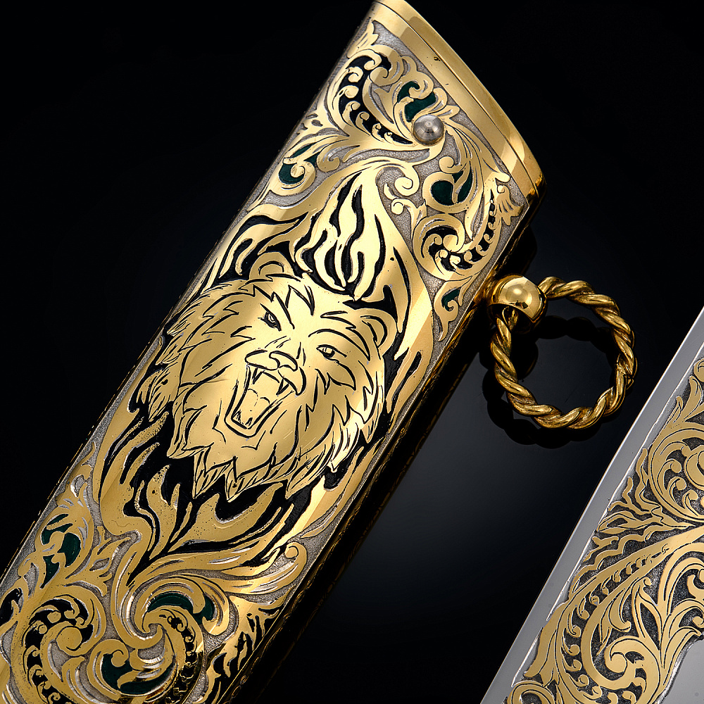 Нож сувенирный «Лев». Златоуст - интернет магазин Русь Велика я фото 5