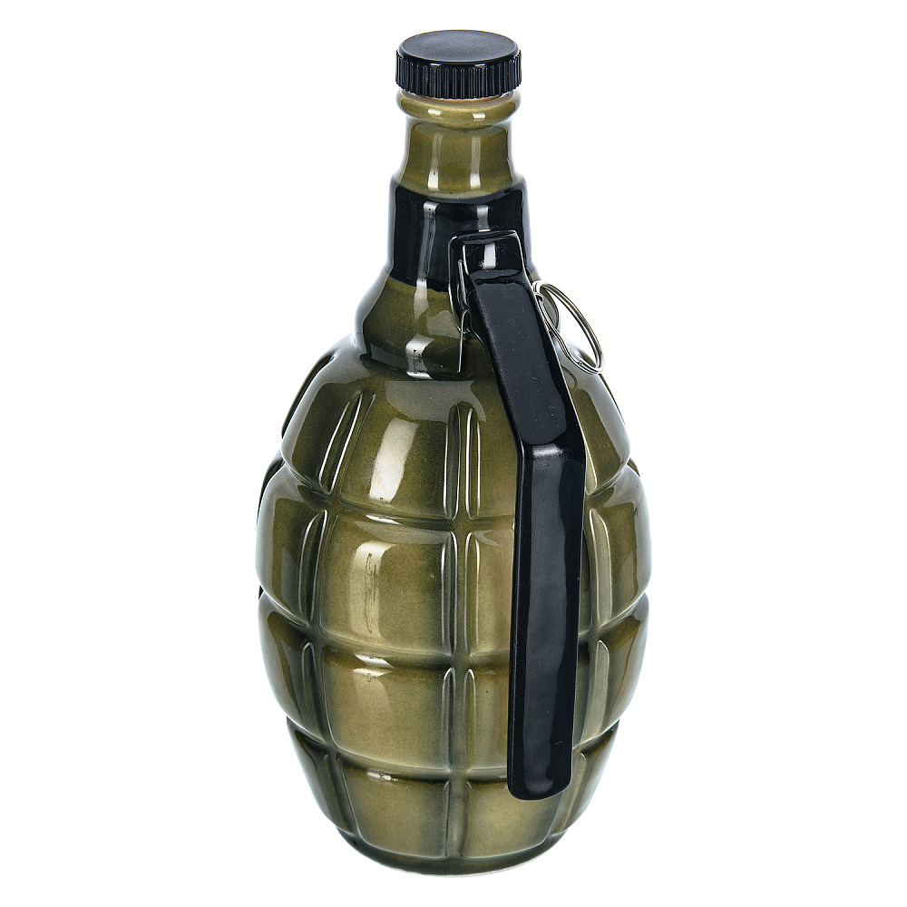 Штоф фарфоровый 300 мл «Граната». Гжель в цвете - интернет магазин Русь Велика я фото 2