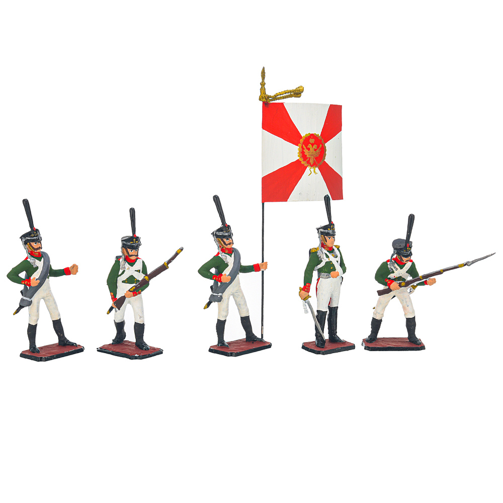 Оловянная миниатюра. Набор солдатиков «Аустерлиц» - интернет магазин Русь Велика я фото 1