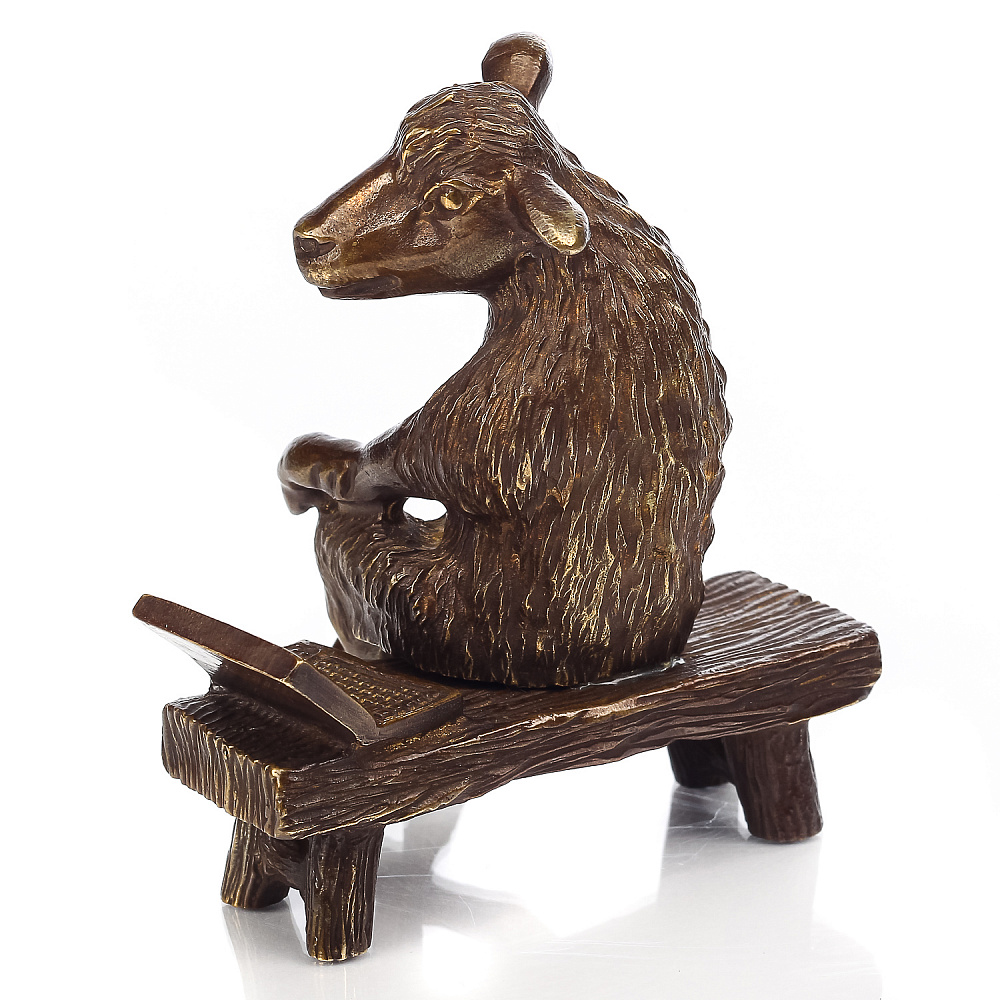 Бронзовая статуэтка «Деловой разговор» - интернет магазин Русь Велика я фото 2