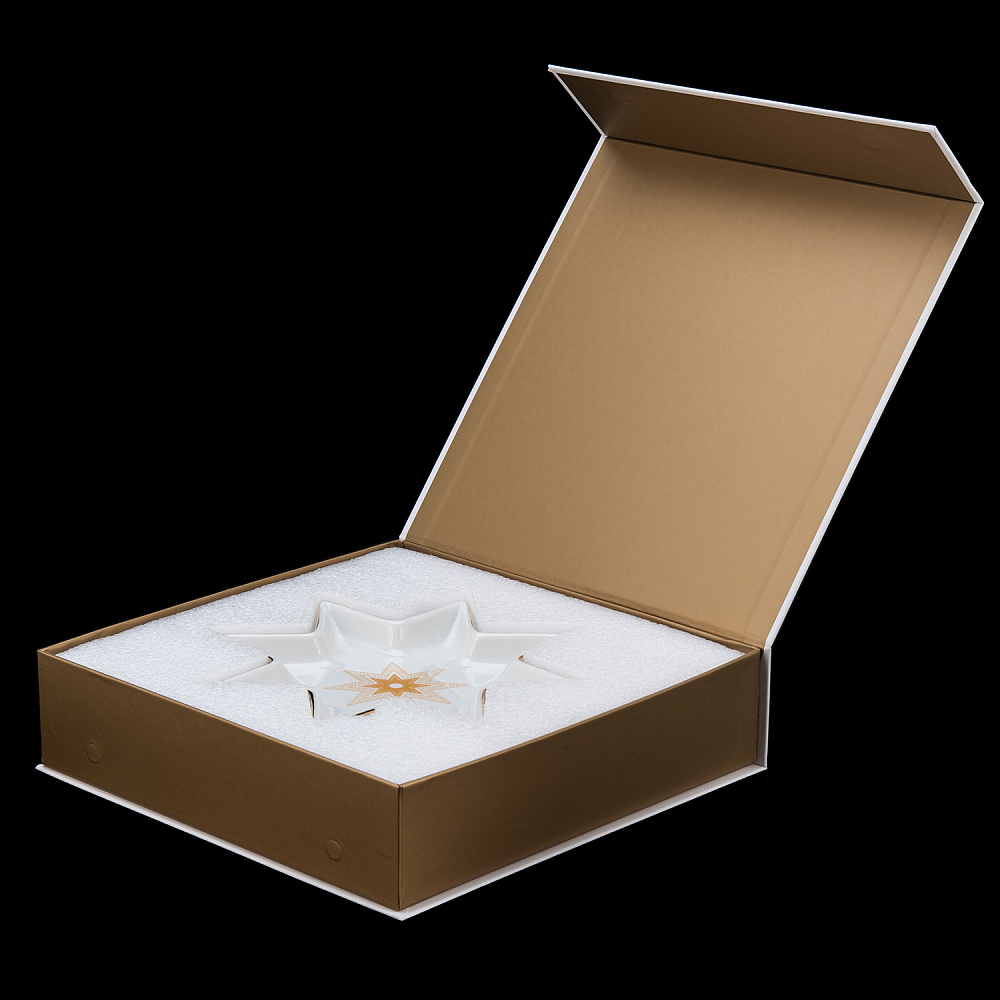 Набор тарелок «Азур золото». Форма Звезда. ИФЗ - интернет магазин Русь Велика я фото 8