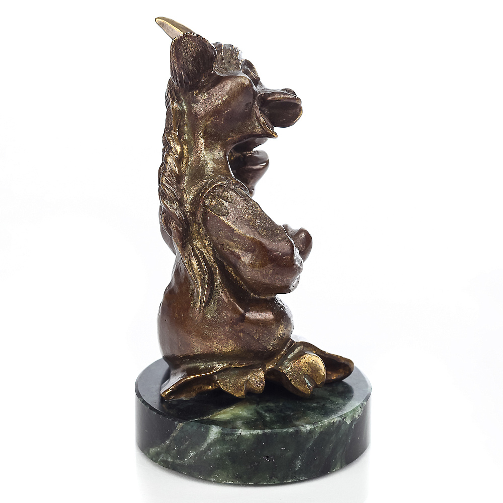 Бронзовая статуэтка «Мечтательница» - интернет магазин Русь Велика я фото 4