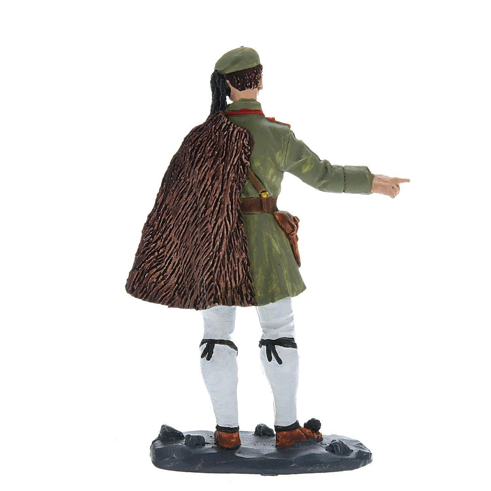 Оловянная миниатюра «Греческий офицер в бурке» - интернет магазин Русь Велика я фото 3