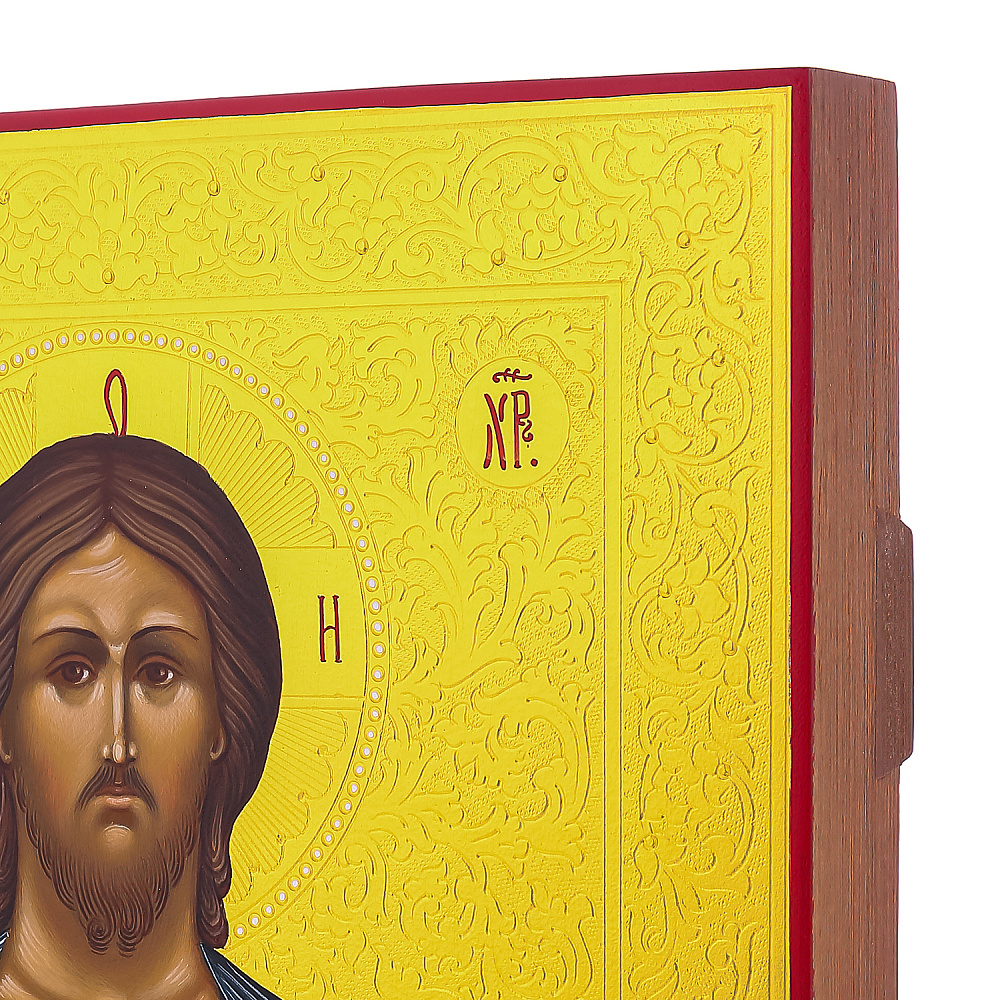 Икона на сусальном золоте «Господь Вседержитель» 20 х 24 см - интернет магазин Русь Велика я фото 2