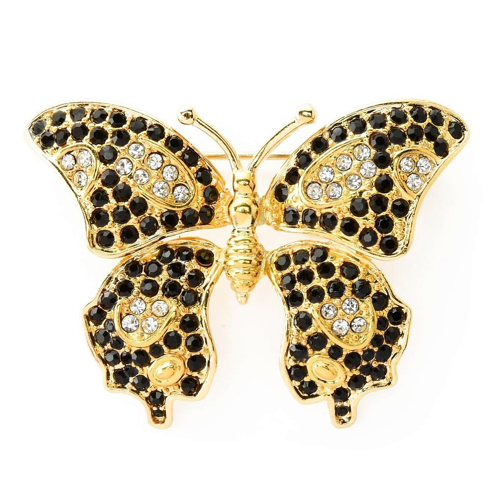 Брошь «Бабочка» Традиции Фаберже - интернет магазин Русь Велика я 