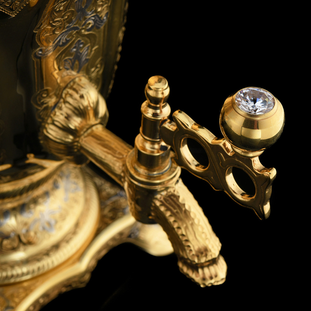 Самовар электрический 1,5 л «Орнамент». Златоуст - интернет магазин Русь Велика я фото 4