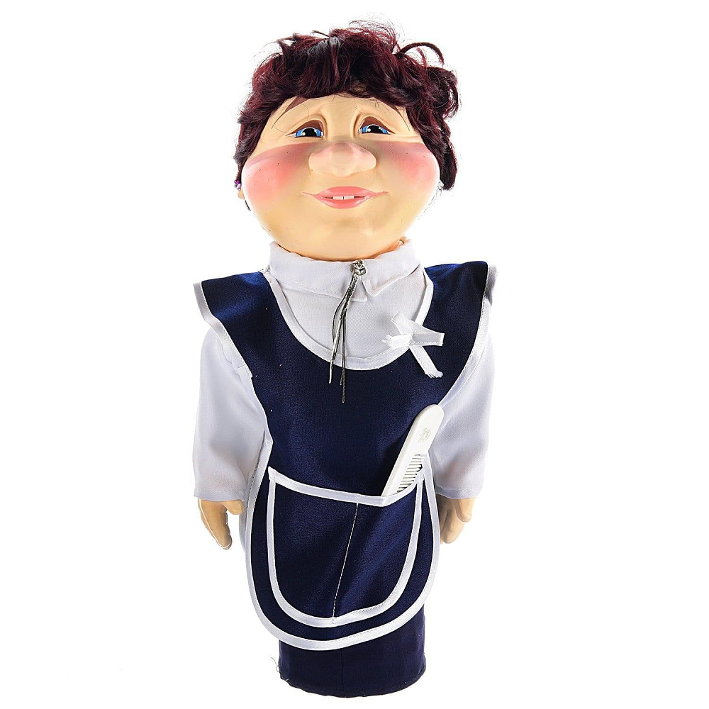 0037923-ПАРИКМАХЕР Сувенир КУКЛА-БАР (0,5-0,7ml)  ок.55см - интернет магазин Русь Велика я 