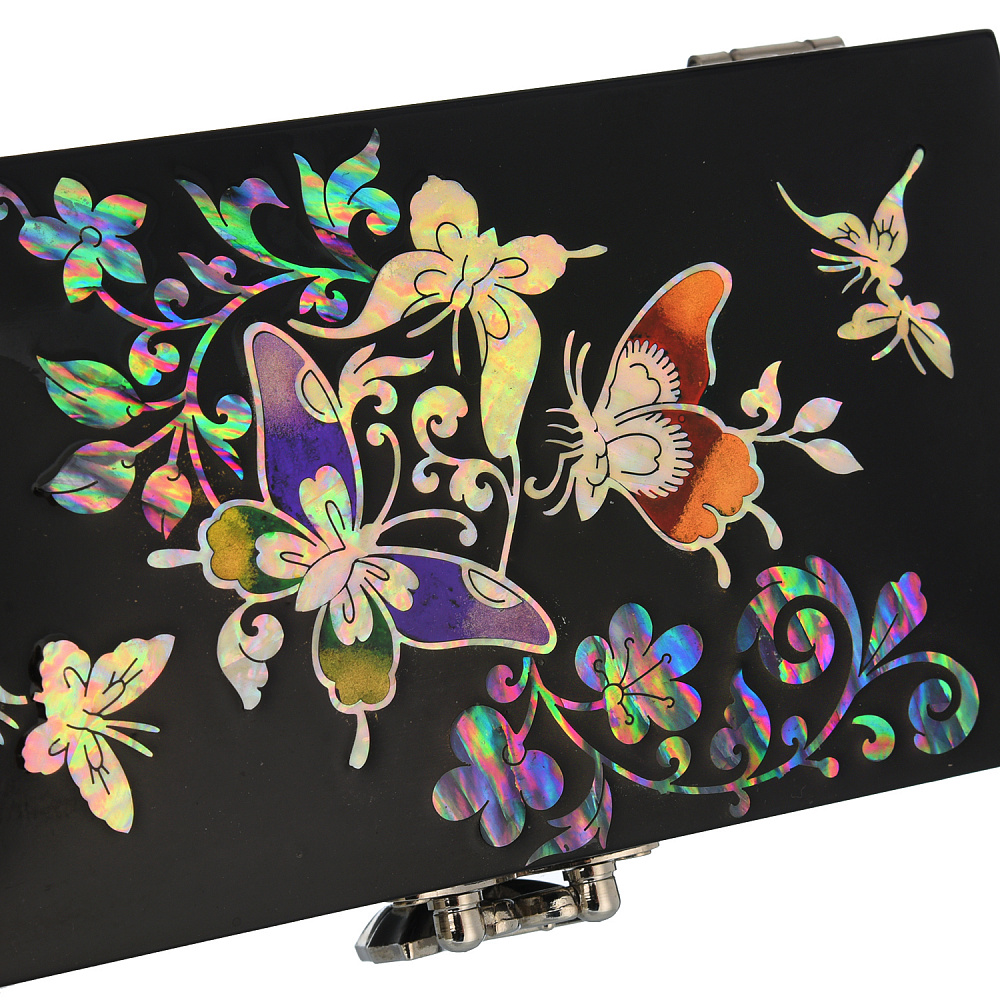 Шкатулка прямоугольная с перламутром - интернет магазин Русь Велика я фото 3