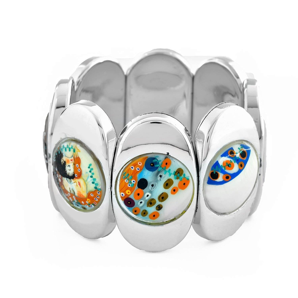 Браслет со вставками «Г. Климт / А. Муха» - интернет магазин Русь Велика я 