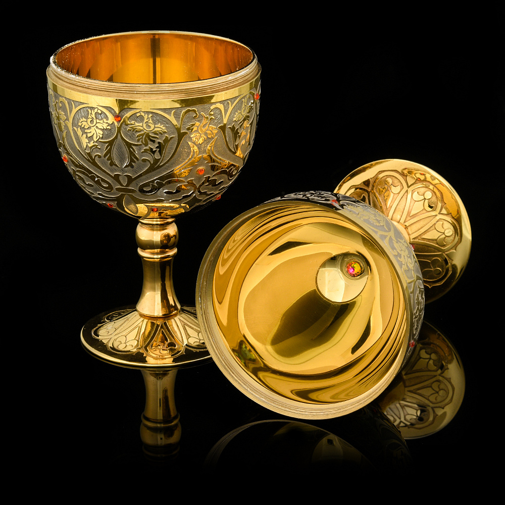 Пасхальное яйцо-рюмка. Златоуст - интернет магазин Русь Велика я фото 1